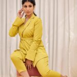 Alya Manasa Instagram - More to go @yaradesigners keep it up for the gud work Loved this outfit Outfit @yaradesigners Styled by @indu_ig Makeup @makeup_by_kez Hairdo @banu_hairstylist_sareedrapist Shot by @dhanush__photography Location @kezmakeupstudioandacademy Earring @fineshinejewels