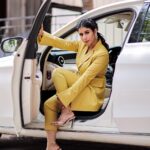 Alya Manasa Instagram - Such a good designer I’m really impressed with her complete work @yaradesigners Thank u team Outfit @yaradesigners Styled by @indu_ig Shot @dhanush__photography Makeup @makeup_by_kez Hairdo @banu_hairstylist_sareedrapist Location @kezmakeupstudioandacademy Earring @fineshinejewels