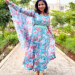 Alya Manasa Instagram - This pretty dress I bought @yazhli_collection I'm love this outfit thank you so much😍 Best shopping page in Instagram @yazhli_collection Good quality & very low Price😍thanks for lovely outfit @yazhli_collection . Offers live on & Go and check the story @yazhli_collection