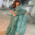 Alya Manasa Instagram – Let ur time shine ✨ like this saree ✨ shine @kanmani_fashion_world thank u for a beautiful saree