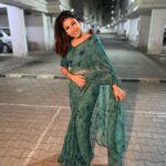 Alya Manasa Instagram – Let ur time shine ✨ like this saree ✨ shine @kanmani_fashion_world thank u for a beautiful saree