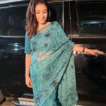 Alya Manasa Instagram – Let ur time shine ✨ like this saree ✨ shine @kanmani_fashion_world thank u for a beautiful saree