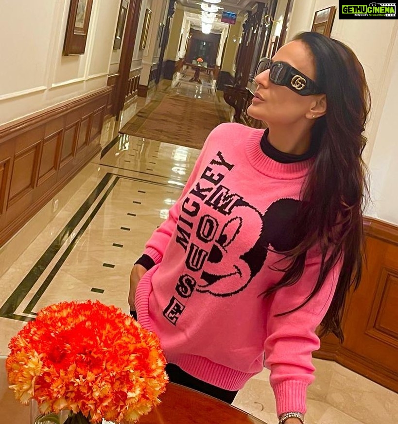 Ameesha Patel Instagram - DELHI 💖💖💖💗