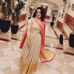Ameesha Patel Instagram – DELHI … EVENT READY 
Styled by and wearing @shanayadesignsuae 
Hair @rajnivishwkrma 
💖💖💖💖🧿🧿