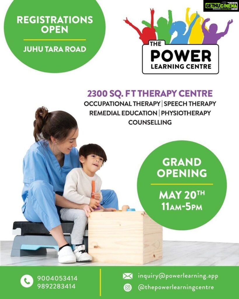 Ameesha Patel Instagram - Power Learning is a centre founded by Parents who have seen the struggles of their child’s early days and the progress made since then. They firmly believe that early and intensive Therapy makes the best difference in a child’s and family’s life! Plus having all facilities under 1 roof makes for better progress, more free time and less traffic!! Contact them now! @thepowerlearningcentre