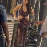 Ameesha Patel Instagram - Super fun AD film shoot …. Styled by @iamkenferns Glam by @chettiaralbert Hair by @hairbyhaseena When u love what u do ..💖💖💖💖💗💗💥💥💥