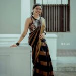Ameya Mathew Instagram - മാട്രിമോണിയൽ പിക്സ് ബി ലൈക്ക് !😌👰🏻‍♀️💫 . . Photography : @jk_jinu Outfit : @jishnuandvishnu MUA: @richuvivek Assisted by : @asprins.of.insta @anandhu__subhash . . #beingtraditional