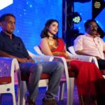Ameya Mathew Instagram - Sm'art' ആയിട്ടുള്ള TKM കോളേജിലെ 'Arts Day’ ഉദ്ഘാടനവേദിയിൽ...😌🤩 Grateful to be a part of the inaugration of the Arts fest "Regalia ‘23". @regalia.tkmit 🥳 . 📸 @ask.stories_ @_.nafih._ 🥻 @kanchi_cottonsarees 💄 @akhilasmakeover_ TKM SC & IT
