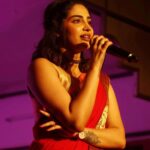 Ameya Mathew Instagram - Sm'art' ആയിട്ടുള്ള TKM കോളേജിലെ 'Arts Day’ ഉദ്ഘാടനവേദിയിൽ...😌🤩 Grateful to be a part of the inaugration of the Arts fest "Regalia ‘23". @regalia.tkmit 🥳 . 📸 @ask.stories_ @_.nafih._ 🥻 @kanchi_cottonsarees 💄 @akhilasmakeover_ TKM SC & IT