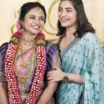 Ameya Mathew Instagram - പ്രിയപ്പെട്ട അനഘ, നിന്നെക്കുറിച്ച് മാത്രം എങ്ങനെ ക്യാപ്ഷൻ എഴുതണമെന്ന് എനിക്ക് ഒരു ഐഡിയയും ഇല്ല..ജനിച്ചത് രണ്ട് അമ്മമാരിൽ ആണെങ്കിലും മനസ്സുകൊണ്ട് നീ എന്നും എന്റെ അനിയത്തി തന്നെയാണ്. എന്റെ എല്ലാ സന്തോഷത്തിലും സങ്കടത്തിലും കൂടെ നിന്ന, മറ്റാരു കൂടെ ഉണ്ടായിരിക്കുമ്പോഴും കിട്ടാത്തൊരു ആശ്വാസവും സമാധാനവും എനിക്ക് സമ്മാനിച്ച എന്റെ അനഘകുട്ടിയ്ക്ക് എന്റെ എല്ലാ പ്രാർത്ഥനകളും വിവാഹ മംഗളാശംസകളും നേരുന്നു..😘 Happy Married life @adv.anagha & @anandhu_sk 💍🤩 . . Photography @memoriesweddings.events MUA @soniyamakeoverstudio Blouse @evanshi_designs #bff #herbigday #❤️ Green Valley Park Convention Centre