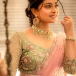Ammu Abhirami Instagram – ✨✨✨
Outfit @nirali_design_house
Lens @camerasenthil 
Mua @makeup_by_kez
Hairstylist @banu_hairstylist_sareedrapist
Jewellery @challani_jewellery
Shoot organized by @rrajeshananda
