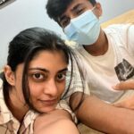Ammu Abhirami Instagram – Hey♥️ @sarva_naane , my little brother, my big brother, my friend, my companion, my partner in crime, my advisor, my free in-house therapist, my comedian, my comforting shoulders, my 1st child it’s your birthday today♥️🧿… 
  I remember the day when our parents first put you on my lap saying this is your little thambi who is always going to be there with you forever! I was very happy but I was also a little sad and jealous that someone else had come to share the love and snacks I received that was supposed to be all mine…
 Little did i know you’d take my complete heart and love too??? You’d become my everything ! I love you sarva♥️
Enikum nee happya erukanum ,
Sirichite erukanum , epovum kodave erukanum , I’m seriously blessed to have a brother like you 🧿♥️✨….
Happiest birthday sarva♥️🤗
 Ps: I love you and you should always remember that you have been delicately picked from cooperation kuppaithotti near hospital when you were an infant ☺️♥️…
