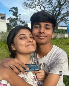 Ammu Abhirami Instagram - Hey♥️ @sarva_naane , my little brother, my big brother, my friend, my companion, my partner in crime, my advisor, my free in-house therapist, my comedian, my comforting shoulders, my 1st child it’s your birthday today♥️🧿… I remember the day when our parents first put you on my lap saying this is your little thambi who is always going to be there with you forever! I was very happy but I was also a little sad and jealous that someone else had come to share the love and snacks I received that was supposed to be all mine… Little did i know you’d take my complete heart and love too??? You’d become my everything ! I love you sarva♥️ Enikum nee happya erukanum , Sirichite erukanum , epovum kodave erukanum , I’m seriously blessed to have a brother like you 🧿♥️✨…. Happiest birthday sarva♥️🤗 Ps: I love you and you should always remember that you have been delicately picked from cooperation kuppaithotti near hospital when you were an infant ☺️♥️…