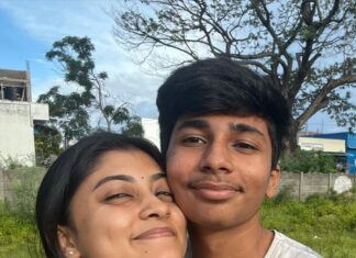 Ammu Abhirami Instagram - Hey♥️ @sarva_naane , my little brother, my big brother, my friend, my companion, my partner in crime, my advisor, my free in-house therapist, my comedian, my comforting shoulders, my 1st child it’s your birthday today♥️🧿… I remember the day when our parents first put you on my lap saying this is your little thambi who is always going to be there with you forever! I was very happy but I was also a little sad and jealous that someone else had come to share the love and snacks I received that was supposed to be all mine… Little did i know you’d take my complete heart and love too??? You’d become my everything ! I love you sarva♥️ Enikum nee happya erukanum , Sirichite erukanum , epovum kodave erukanum , I’m seriously blessed to have a brother like you 🧿♥️✨…. Happiest birthday sarva♥️🤗 Ps: I love you and you should always remember that you have been delicately picked from cooperation kuppaithotti near hospital when you were an infant ☺️♥️…