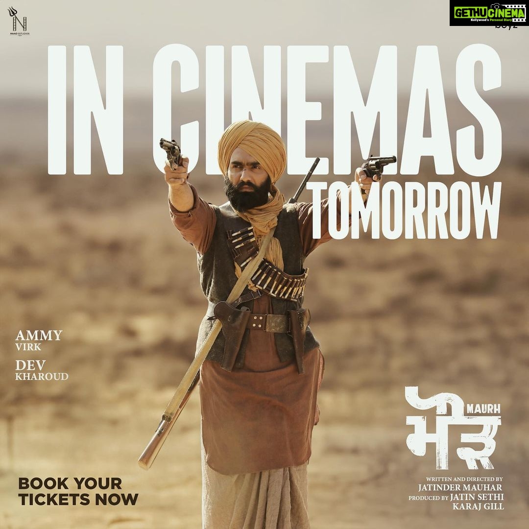 Ammy Virk Instagram - Yes ❤️ Maurh releasing tomorrow ❤️