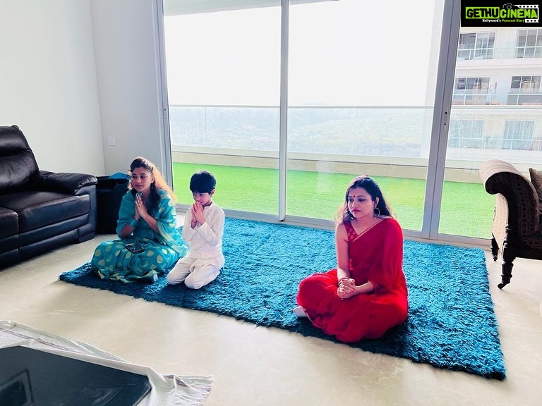 Amrapali Gupta Instagram - New house puja ❤️🙏