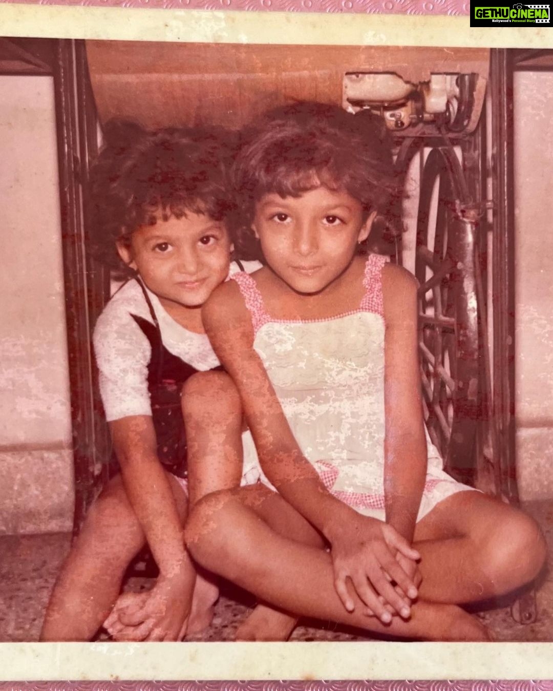 Amrita Arora Instagram - National siblings day appreciation! @malaikaaroraofficial ! Annoying n loving all at once 😂😂😂😂 #iykyk !