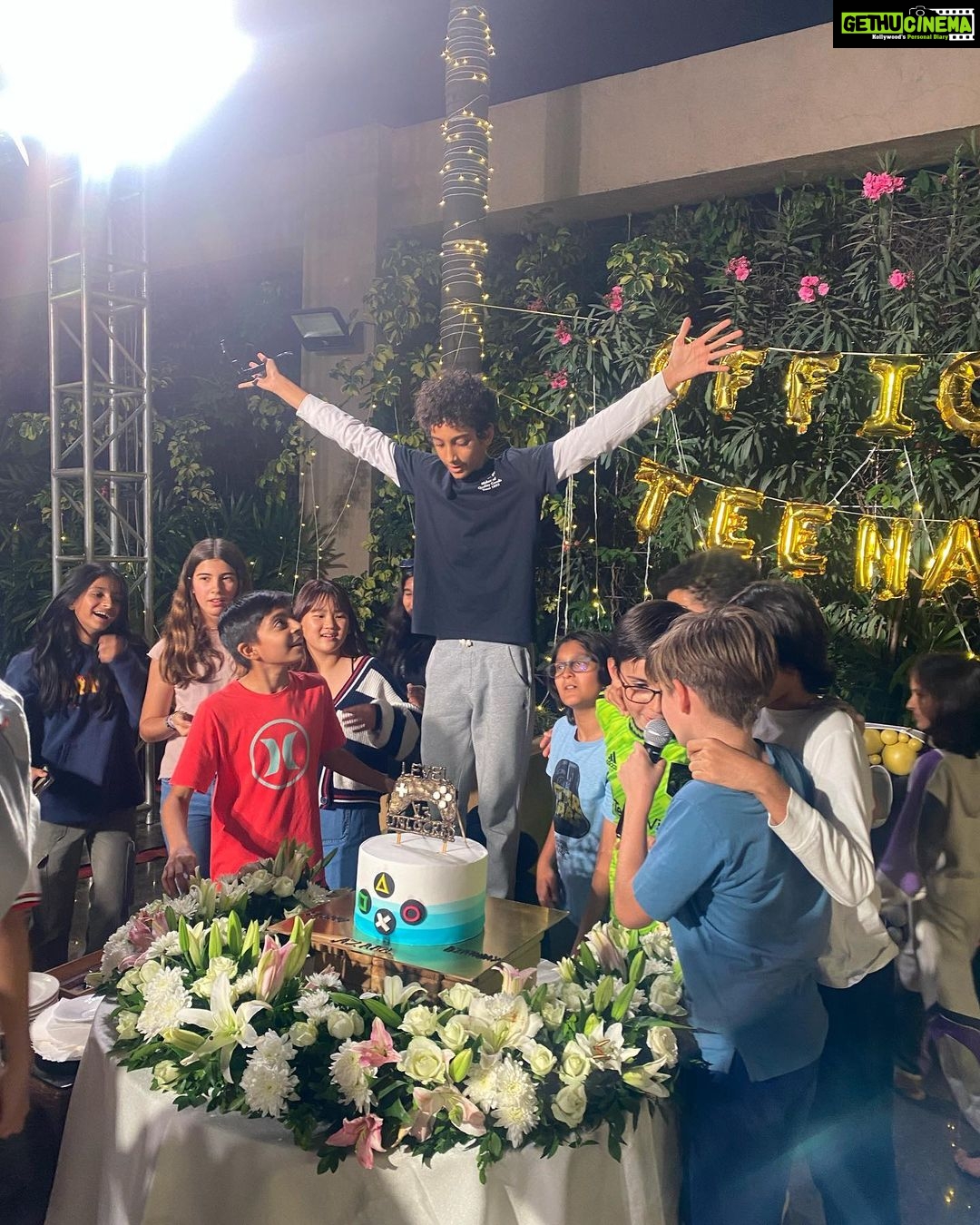 Amrita Arora Instagram - Ohhhh my son shine ! Ur officially a teen today ! I love you my son ❤️❤️❤️❤️❤️❤️❤️❤️❤️❤️ #AZAAN