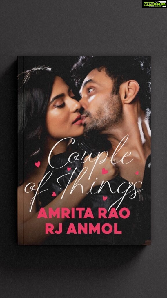 Amrita Rao Instagram - Book Reading #love #kiss #first Grab Your Copy- Link in BIO