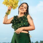Amrutha Nair Instagram - 💐 Pic @vipinjkumar Outfit @pradwana MUA @blushingtone_by_veenavineeth