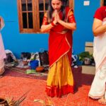 Amrutha Nair Instagram – വ്രതശുദ്ധിയോടെ എല്ലാ സങ്കടങ്ങളും എല്ലാ ആഗ്രഹങ്ങളും അമ്മയിൽ അർപ്പിച്ചുകൊണ്ട് മറ്റൊരു പൊങ്കാല കൂടി #attukalpongala ♥️ Trivandrum, India