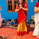 Amrutha Nair Instagram - വ്രതശുദ്ധിയോടെ എല്ലാ സങ്കടങ്ങളും എല്ലാ ആഗ്രഹങ്ങളും അമ്മയിൽ അർപ്പിച്ചുകൊണ്ട് മറ്റൊരു പൊങ്കാല കൂടി #attukalpongala ♥️ Trivandrum, India