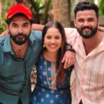 Amrutha Nair Instagram - 🫰🏻♥️🦋 @_aju_thomas_ @akin_m_a