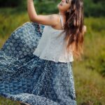 Amrutha Nair Instagram - ♥️🥰 Skirt from @rucira_collections
