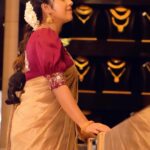 Amrutha Nair Instagram - ♥️🥰🫰🏻 Blouse design from @vybhadesignerstudio Saree @varnudais MUA @brides_of_deepthi