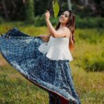 Amrutha Nair Instagram - ♥️ : Skirt @rucira_collections