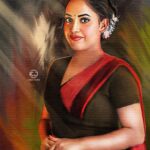 Amrutha Nair Instagram - ഇന്നോളം കണ്ണാടിയിൽ കണ്ട എന്റെ രൂപത്തെക്കാൾ സൗന്ദര്യം ഉണ്ടായിരുന്നു എന്ത് കൊണ്ടും നിന്റെ കണ്ണുകളിൽ ഞാൻ കണ്ട എന്റെ രൂപത്തിന്♥️ thank you @sujith_kj21