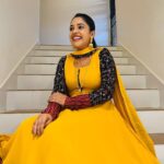 Amrutha Nair Instagram - Yellow 💛 Outfit @_mayuracouture_ 📸 @__.rev_athi___