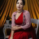 Amrutha Nair Instagram - Happyyyyy New Year Everyone ♥️♥️♥️ Attire @bybbecca 📸 @jithuthampifm @travancoreads MUA @brides_of_deepthi Team @tbilisi_events @jishnu_budgetweddings @padma_kumar_vinu @signature_by_jithin