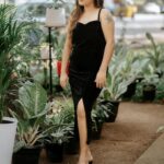 Amrutha Nair Instagram - 🖤 Outfit @shoppers.budget MUA @roshnistvm