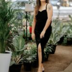 Amrutha Nair Instagram - 🖤 Outfit @shoppers.budget MUA @roshnistvm