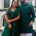 Amrutha Nair Instagram - 💚♥️ @_aju_thomas_