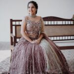 Amrutha Nair Instagram - 🦋 Shot by : @kanojo_stories @vaisakh_mascara Retouch @vipinjkumar Mua : @blushingtone_by_veenavineeth Outfit by @taavisha_by_geethu , @the_rental_jeannie Ornaments by @alameen_fashion_jewels Trivandrum, India