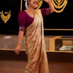 Amrutha Nair Instagram - I loved it 🤍 I draped it ! Saree @varnudais Blouse @vybhadesignerstudio Jewellery @chungath_jewellery MUA @brides_of_deepthi Trivandrum, India