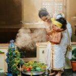 Amrutha Nair Instagram - കണികാണും നേരം കമലനേത്രന്റെ നിറമേഴും മഞ്ഞ തുകിൽ ചാർത്തി കനക കിങ്ങിണി വളകൾ മോതിരം അണിഞ്ഞുകാണണം ഭഗവാനെ ♥️ @avni.vineeth 😘 Pic @colorpadam_photography @vipinjkumar MUA @blushingtone_by_veenavineeth Attire @tanirika_collectio Ornaments @gem.forher Blouse design @vybhadesignerstudio Trivandrum, India