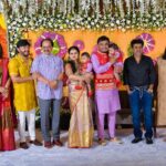 Amulya Instagram - Forever Cherishing ✨ Thank you Shivanna 🙏and Ganesh sir and ma’am for your love & blessings on Atharv & Adhaav ❤️ @nimmashivarajkumar @goldenstar_ganesh @shilpaaganesh