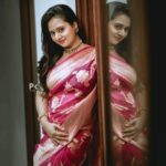 Amulya Instagram - Happy Habba 🌸 Photography - @pkstudiophotography Make up - @makeoverby_divyagowda