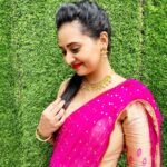 Amulya Instagram - Varmahalakshmi Habbada shubashayagalu 🌻