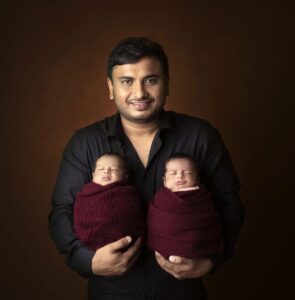 Amulya Instagram - Introducing our two little bundle of joy and happiness on the auspicious occasion of Krishna Janmashtami❤️ Bless them too with all your heart ❤️
ನಮ್ಮ ಮುದ್ದಿನ ಕಂದಮ್ಮಗಳ ಮೇಲೆ ನಿಮ್ಮ ಶುಭಾಶೀರ್ವಾದವಿರಲಿ.

Photography: @tinyyawnsphotography
Makeup: @yathishmakeover03 
#AJhappiness #twins #familygrowing