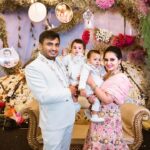 Amulya Instagram - On this day 6 years ago , our celebration of love , happiness & joy started to go on and on forever ❤️#happyengagementanniversary Photography @pkstudiophotography 🤗