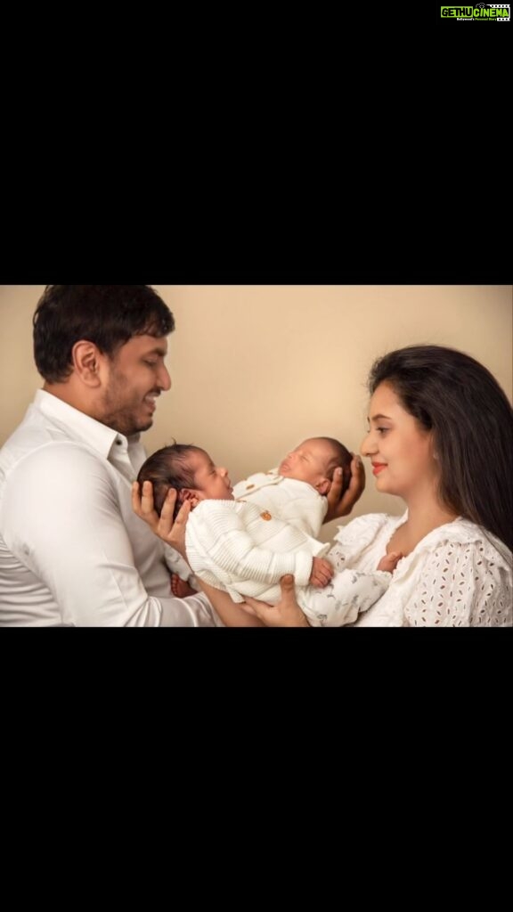 Amulya Instagram - Happy 1st year to my Sonshines @atharv.aadhav .. Atharv & Aadhav you both have taken my whole heart ♥ .. life is more beautiful and happier with you both around .. ❤Mine Forever ❤ @jagdishrchandra