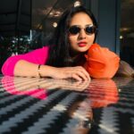 Amulya Instagram – Colours of love 💗🧡💗