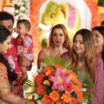 Amulya Instagram - Thanks for gracing the occasion and showering the blessings on Atharv & Aadhav 🤗😍🙏