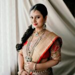 Amulya Instagram - ❤️🫶❤️ Photography : @deepak_vijay_photography Jewellery : @gajraj_jewellers Saree : @mathura_creations Blouse : @sanvis_boutique Make up : @yathishmakeover03
