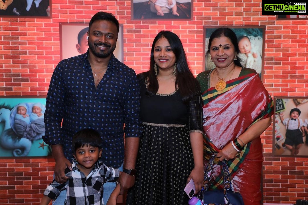 Amulya Instagram - Thanks for gracing the occasion and showering the blessings on Atharv & Aadhav 🤗😍🙏