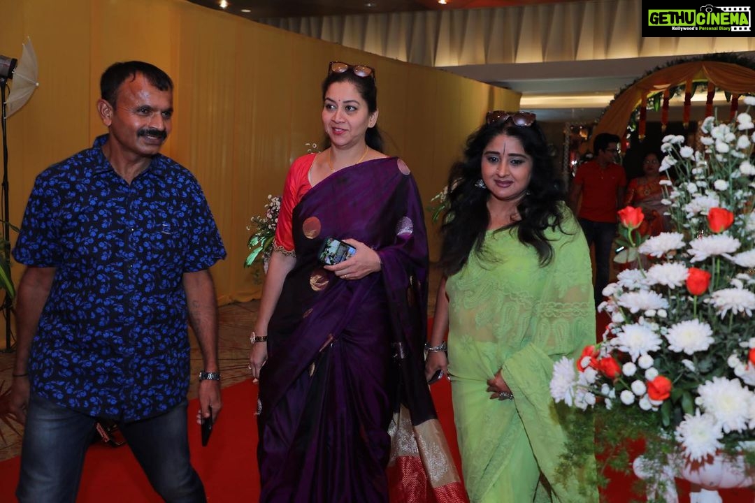 Amulya Instagram - Thanks for gracing the occasion and showering the blessings on Atharv & Aadhav 🤗😍🙏